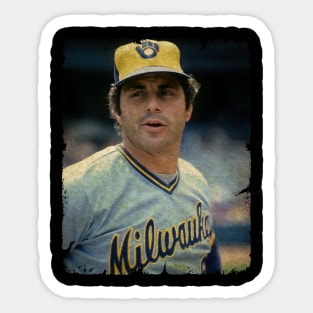 Sal Bando - Left Oakland Athletics, Signed With Milwaukee Brewers Sticker